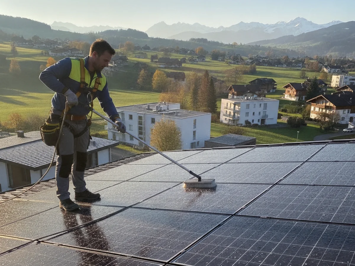 Maintenance & nettoyage de panneaux solaires